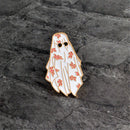 Dubai Enamel PinArabian flower whiterobe sunglasses Brooch Backpack-Pins Badge3C