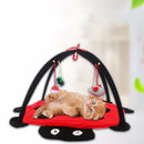 Pet Bed Toys Mobile Activity Playing Mat Pad Blanket House Cats Furniture Tent