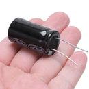 10 Pcs 18x35mm 100uF 400V Polarized Aluminum Electrolytic Capacitors