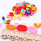 100pcs Cute Elastic Rope Baby Girl Fashion Hair Ties Ponytail Holders-Hairbands