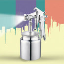 F-75 Air Compressor Paint Spray  Car Truck Sprayer 600ml DIY Tool