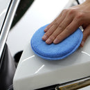 5PCS Car Waxing Polish Microfiber Foam Sponge Applicator Cleaning Detailing Pad!