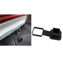 Black Rubber Trailer Hitch Cover Insert 2'' Receivers Class 3 4 5 For ATV
