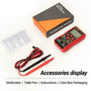 Digital Multimeter Meter Amp Ohm Voltmeter Auto/Manual Volt DC Range AC M7E5