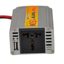 150W DC 12V to AC 220V Car Power Inverter with USB connector voltage transf