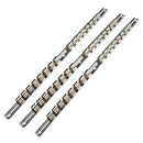 Socket Rack Holder 1/4 Inch 3/8 Inch 1/2 Inch With 16 Clips On Rail Tool Or B3J4