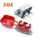 12V/24V Circuit Breaker & Protective Cover Manual Reset Battery Breaker 50A