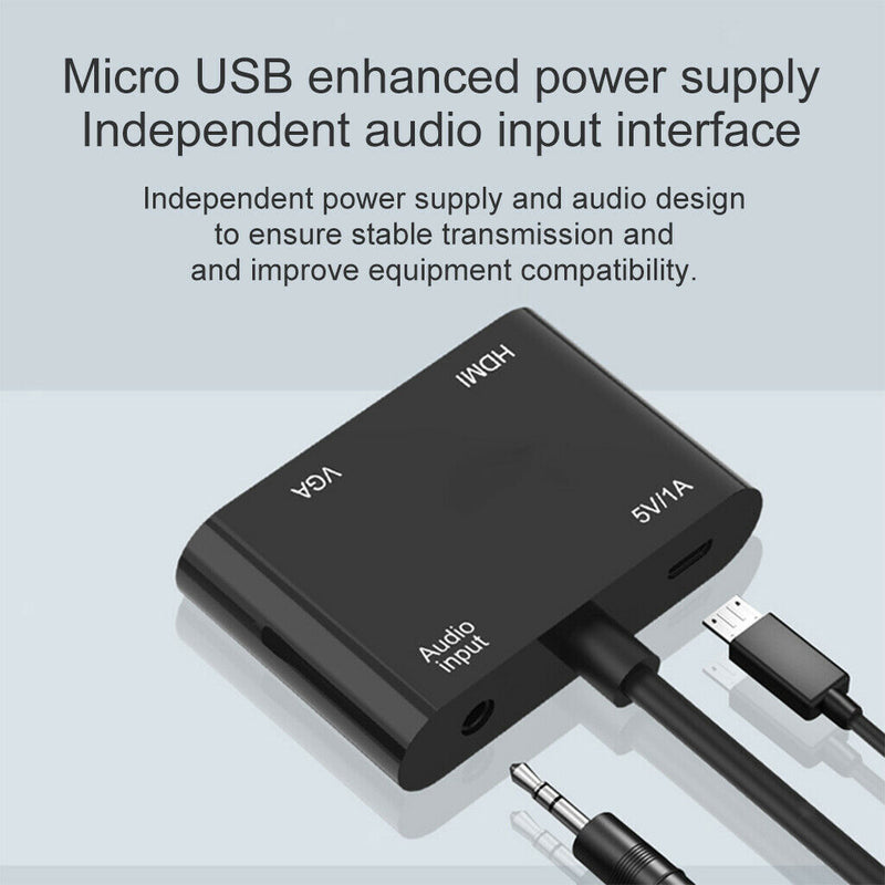 Full HD HDMI Male to VGA Female Video Adapter