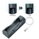 Protection IC Universal Battery Charger For 3.7V 18650 16340 14500 Li-ion USB ME