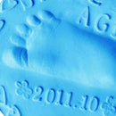 20g Baby Care Hand Foot Inkpad Soft Clay Washless Footprint Mud (Blue) A