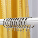 20 x Iron Curtain Ring Curtain And Rod Suspension Ring, Inner Diameter 28Mm E1R6
