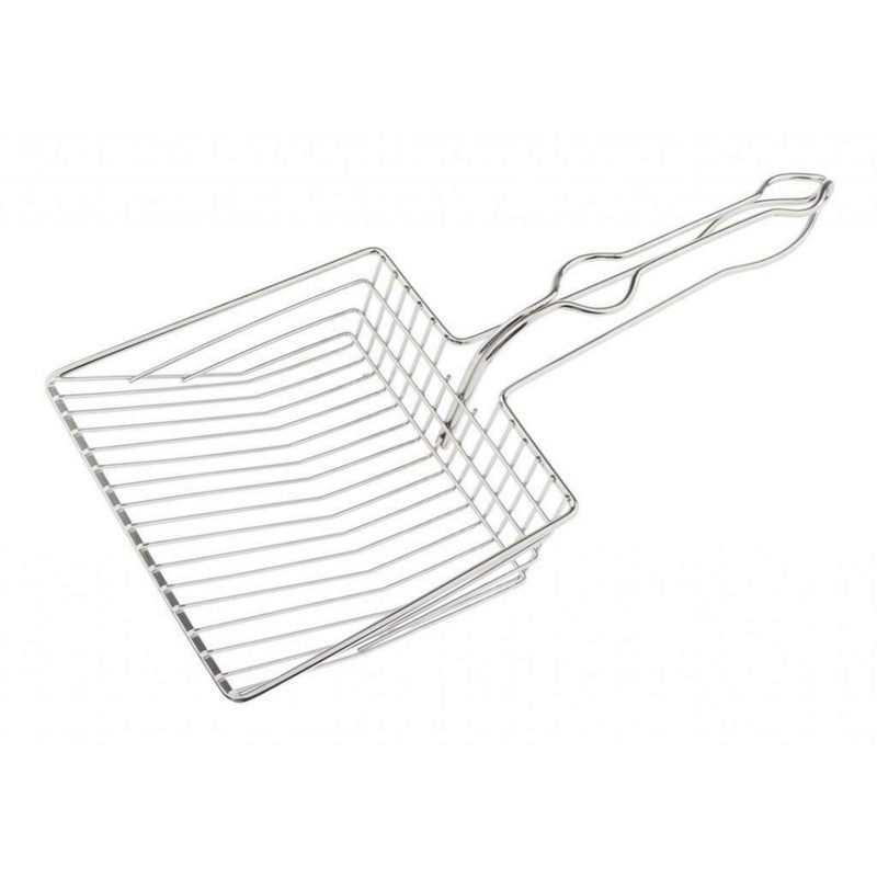 Cat Litter Scooper, Non-Stick Free Storage Holder, Durable Metal Shovel with