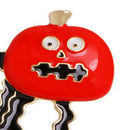 Halloween Enamel Pin Trick or Treat Ghost Pumpkin Brooch Bags Punk Jewelry G Hn