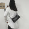 Women Solid Color Crossbody Shoulder Bag PU Chain Lady Travel Messenger Satchel