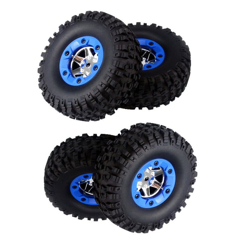 4x RC Left Right Tyre Fits WLtoys 12428-B 1:12 RC High Speed Car Parts