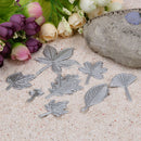 8 Metal Leaves Cutting Dies Stencils For DIY Scrapbooking Card Embossing Decor