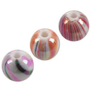 300PCs Mixed Acrylic Ball Spacer Beads 8mm( 3/8 inch) -Jewellery Making ,DI N6I4