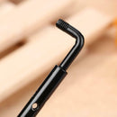 Aluminum Alloy Violin Chin Rest Screw for 1/8 1/4 1/2 3/4 4/4 Violin Black
