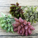 Set 6 Creative Artificial Pine Nuts Plant Home Wedding Garden Decor D