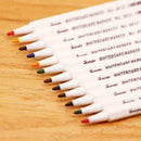 12 colors erasable, easily erase whiteboard pen drawing pen board
