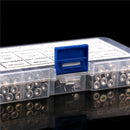 72Pcs/Box 6x30mm 0.5A-30A Glass Tube Fuses Assorted Kit with Fuse Holder OZ