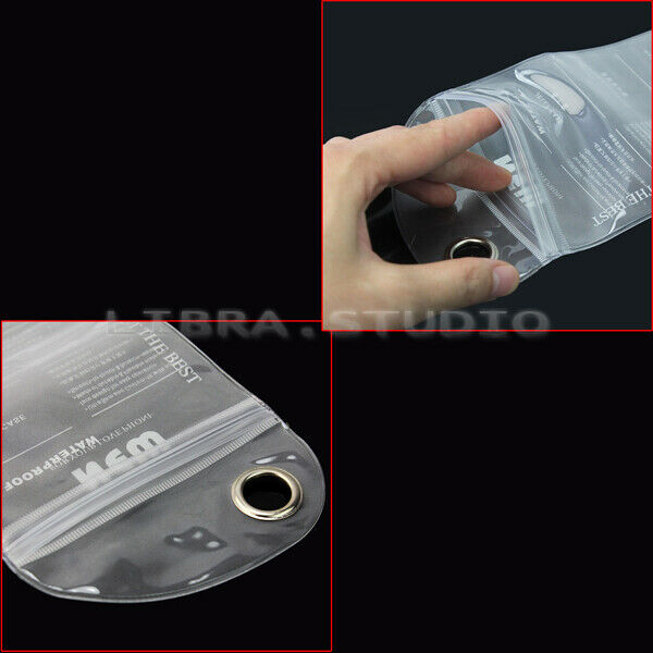 5PCS Water Resistant Protective Mobile Phone Camera Dry Plastic Pouch Bag Case