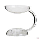 4pcs Clear Glass Flower Vase Hydroponic Terrarium Candlestick Hanging Ball Decor