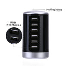 Universal 6-Port USB Charging Dock Station Stand Smart Quick Charger (US)