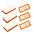 6pcs HEPA Filter Vacuum Cleaner Spare Parts Replaces for Karcher 19x9.7x3cm