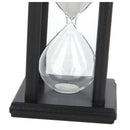 Wooden Hourglass Hourglass Hourglass Decorated Gift (White, 30 min) L8I7
