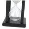 Wooden Hourglass Hourglass Hourglass Decorated Gift (White, 30 min) L8I7