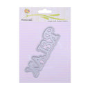 2pcs/set Relax Metal Cutting Dies Stencil Scrapbooking Embossing Craft Card