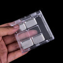 Empty 6Square Grid Eyeshadow Lipstick   Box Case Cosmetic Packing+PaletteLJ