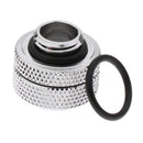 Silver14mm Triple Seal Compression Fitting for Computer Water Cooling System