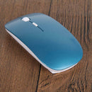 Optical Wireless Mouse 2.4G Receiver Ultra-thin for Computer PC blue