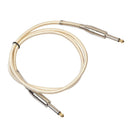 Braided Cable 1/4 '' 6.35mm Jack Male to 1M Male Audio Cable