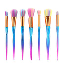 7pcs Makeup Brush Face Powder Blusher Foundation Heart Shape Brush Tool A