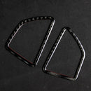 2 Pieces Car Air Conditioner Outlet Cover Decorative Frame for BMW E70 E71 X5 X6