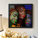5D DIY Full Drill Diamond Painting Painted Face Cross Stitch Mosaic Kit