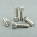 200PCS M6 M8 M10 M12 Stainless Steel Metric Hex Socket Cap Head Screws B TOE
