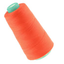 1500Yds Polyester Sewing Thread for Upholstery Outdoor Market Jeans Orange