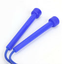 Skipping Rope PVC Adjustable Jump Rope Training Exercise Equipment (Blue) A