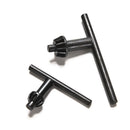 2X Drill Chuck Keys 10mm 3/8" and 13mm 1/2" Black Replacement Chuck Key Tools LJ