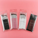 Rancai 7Pcs Eyeshadow Brushes Set Natural Horse Pony Hair Cosmetics Blendin