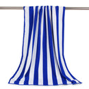 Classic Style Large Size Geometric Pattern Sports Beach Bath Towels for Big