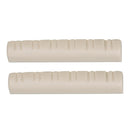 2 Pieces Slotted Nuts For 12 String Acoustic Guitar Bass Replacement