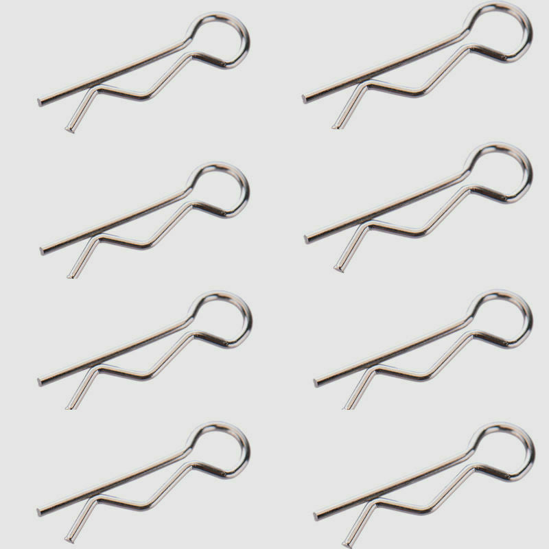 8pcs 15-WJ07 RC Car Shell Pins Stainless Steel Spare Parts for S911/S912 RC Cars