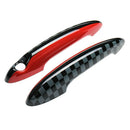 2 x Door Handle Cover Cap ABS for Mini Cooper JCW ONE S R55 R56 R57 R58 R59