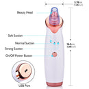 Rechargeable Electric Blackhead Remover Face Pore Acne Vacuum Suction Cleaner ST