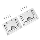 2pcs Boat Hatch Cabinet Drawer Lift / Pull Handle 316 Marine Stainless Steel